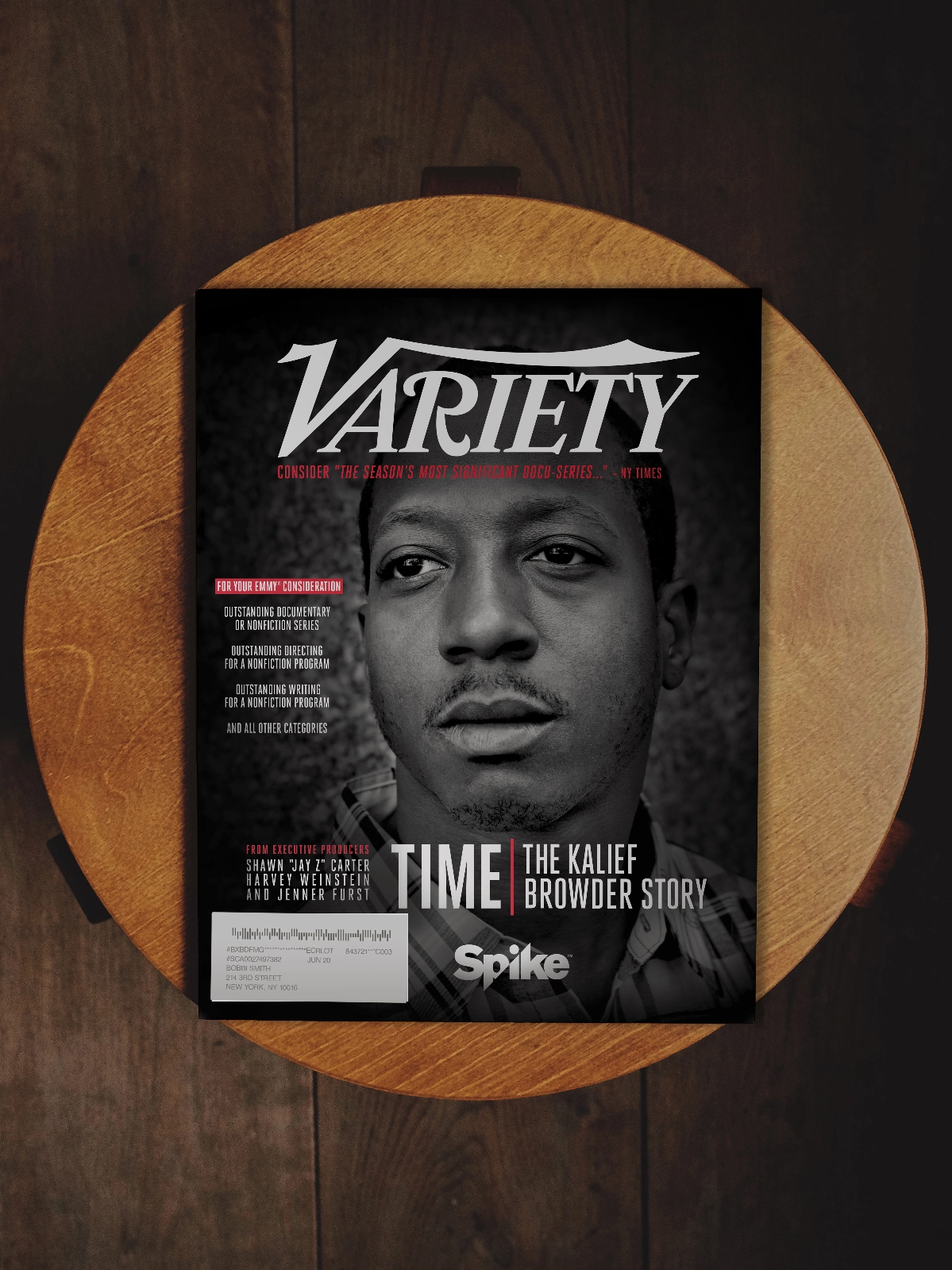 Variety Magazine Cover